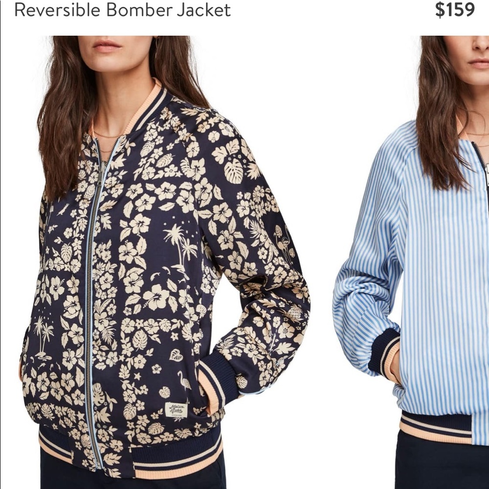 Scotch & Soda Reversible Bomber Jacket